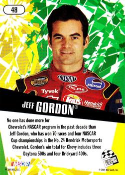 2005 Press Pass Stealth #48 Jeff Gordon Back