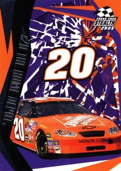 2005 Press Pass Stealth #58 Tony Stewart's Car Front