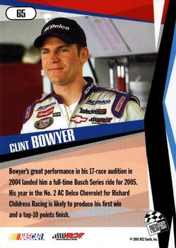 2005 Press Pass Stealth #65 Clint Bowyer Back