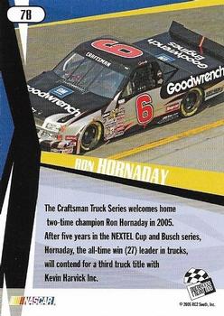 2005 Press Pass Stealth #78 Ron Hornaday Back