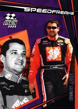 2005 Press Pass Stealth #91 Tony Stewart Front