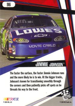 2005 Press Pass Stealth #96 Jimmie Johnson Back