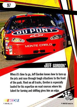 2005 Press Pass Stealth #97 Jeff Gordon Back