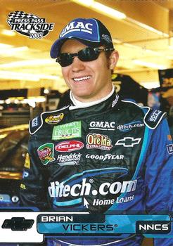 2005 Press Pass Trackside #11 Brian Vickers Front