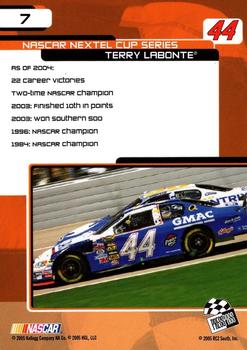 2005 Press Pass Trackside #7 Terry Labonte Back
