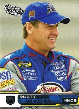 2005 Press Pass Trackside #23 Rusty Wallace Front