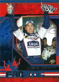 2005 Press Pass Trackside #96 Jimmie Johnson Front