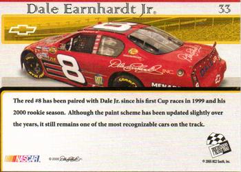 2005 Press Pass VIP #33 Dale Earnhardt Jr's Car Back