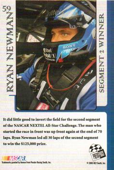 2005 Press Pass VIP #59 Ryan Newman Back