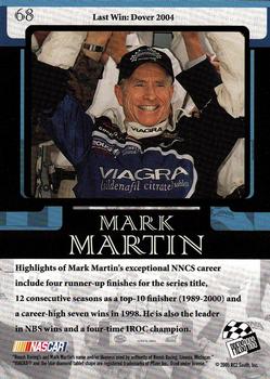 2005 Press Pass VIP #68 Mark Martin Back