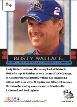 2005 Press Pass VIP #84 Rusty Wallace Back