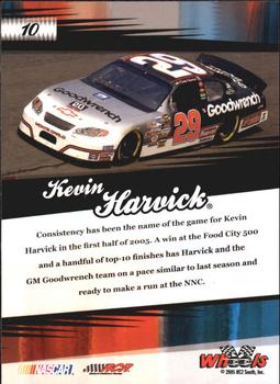 2005 Wheels American Thunder #10 Kevin Harvick Back