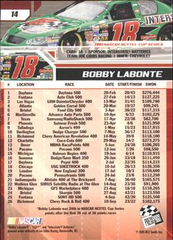 2006 Press Pass #14 Bobby Labonte Back
