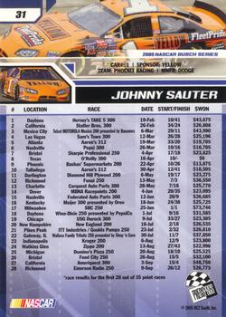 2006 Press Pass #31 Johnny Sauter Back