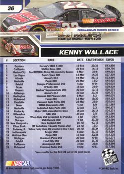 2006 Press Pass #36 Kenny Wallace Back