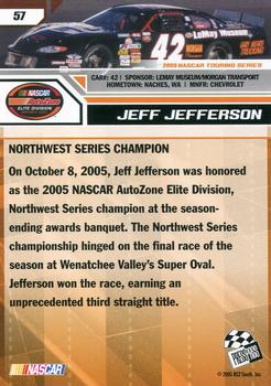 2006 Press Pass #57 Jeff Jefferson Back