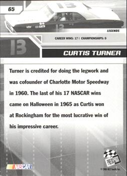 2006 Press Pass #65 Curtis Turner Back