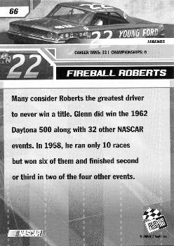 2006 Press Pass #66 Fireball Roberts Back