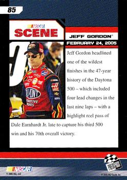 2006 Press Pass #85 Jeff Gordon Back