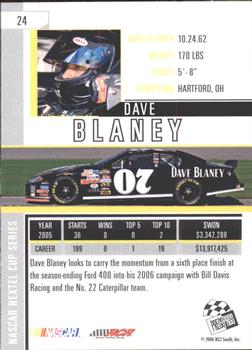 2006 Press Pass Eclipse #24 Dave Blaney Back