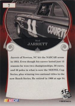 2006 Press Pass Legends #7 Ned Jarrett Back
