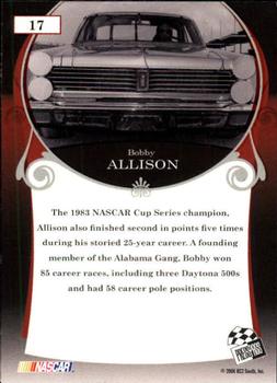 2006 Press Pass Legends #17 Bobby Allison Back