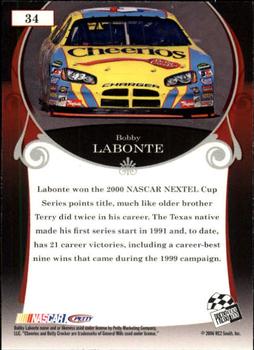 2006 Press Pass Legends #34 Bobby Labonte Back