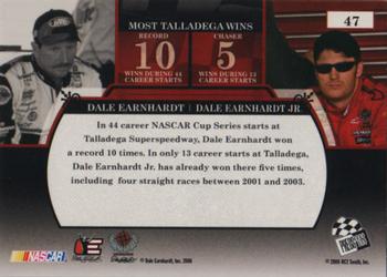 2006 Press Pass Legends #47 Dale Earnhardt / Dale Earnhardt Jr. Back