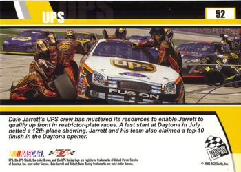2006 Press Pass Optima #52 Dale Jarrett's Car Back