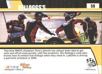 2006 Press Pass Optima #59 Terry Labonte's Car Back
