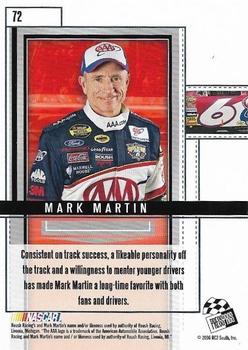 2006 Press Pass Premium #72 Mark Martin Back