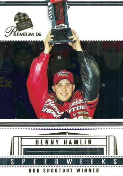 2006 Press Pass Premium #50 Denny Hamlin Front