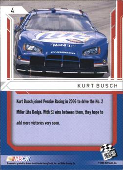 2006 Press Pass Stealth #4 Kurt Busch Back