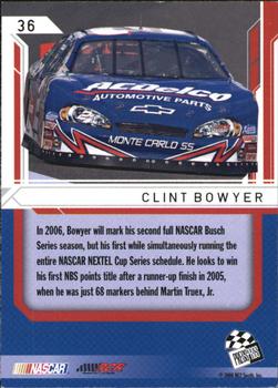 2006 Press Pass Stealth #36 Clint Bowyer Back