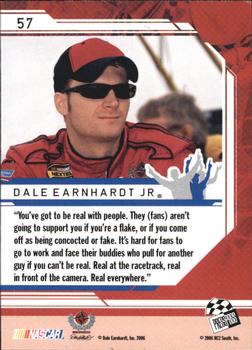 2006 Press Pass Stealth #57 Dale Earnhardt Jr. Back
