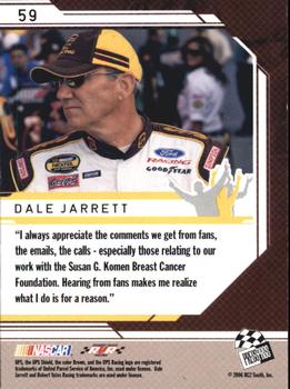 2006 Press Pass Stealth #59 Dale Jarrett Back