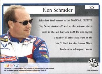 2006 Press Pass VIP #25 Ken Schrader Back