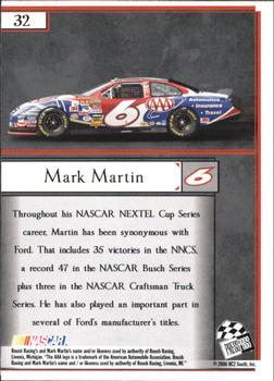 2006 Press Pass VIP #32 Mark Martin's Car Back