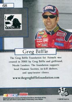 2006 Press Pass VIP #68 Greg Biffle Back