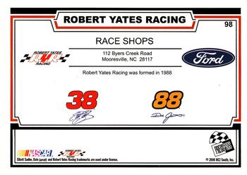 2006 Traks #98 Robert Yates Racing Headquarters Back