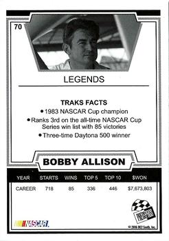 2006 Traks #70 Bobby Allison Back
