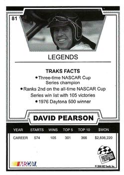 2006 Traks #81 David Pearson Back