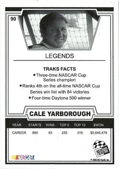 2006 Traks #90 Cale Yarborough Back
