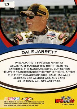 2006 Wheels American Thunder #12 Dale Jarrett Back