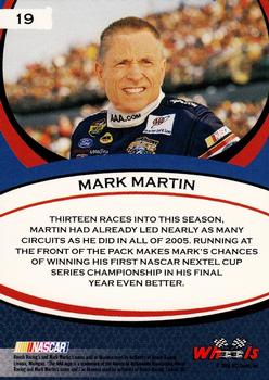 2006 Wheels American Thunder #19 Mark Martin Back