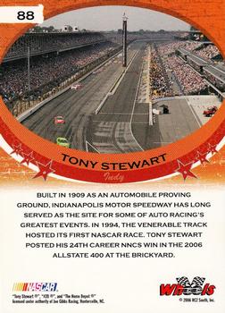 2006 Wheels American Thunder #88 Tony Stewart Back