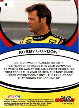 2006 Wheels American Thunder #9 Robby Gordon Back