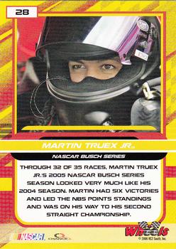 2006 Wheels High Gear #28 Martin Truex Jr. Back