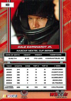 2006 Wheels High Gear #18b Dale Earnhardt Jr. Back
