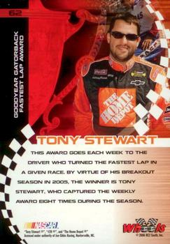 2006 Wheels High Gear #62 Tony Stewart Back